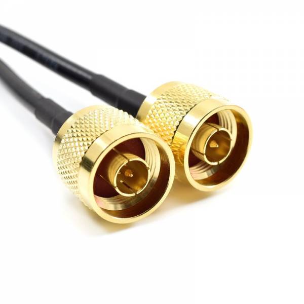 Koaksiālais kabelis, N Male /SMA Male, 5m Duplex Gold