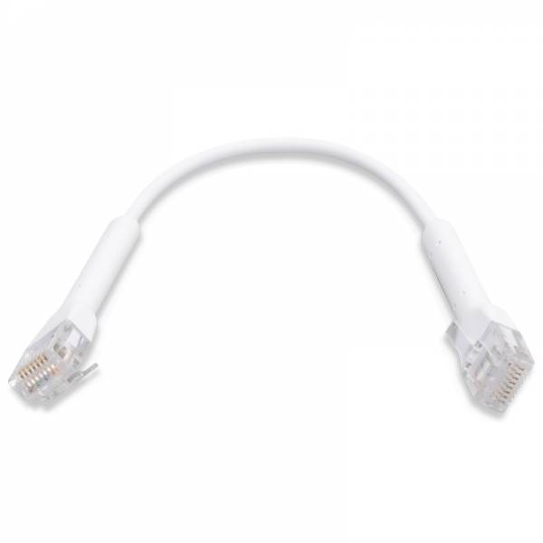 UniFi Ethernet Patch kabelis, balts, 0.1 m