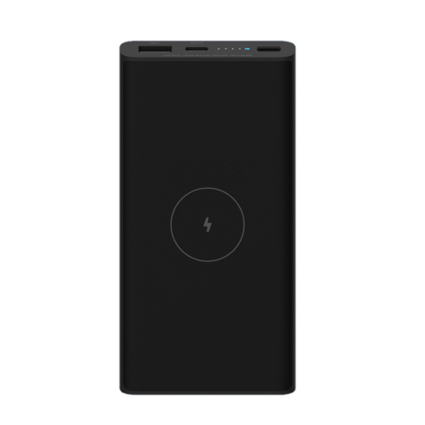 Xiaomi 10W portatīvais bezvadu akumulators 10000 mAh, melns