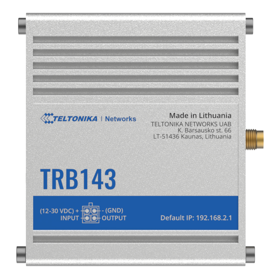 Teltonika TRB143 M-BUS Mobilā vārteja